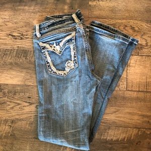 LA idol jeans, size 13, stretch